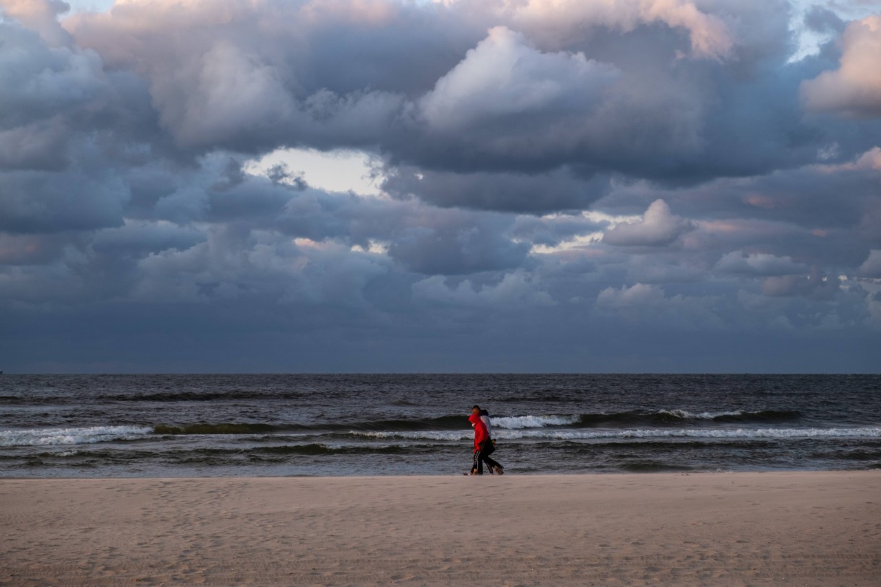 Dramatische Aufnahme von der Insel Usedom! (Symbolbild)