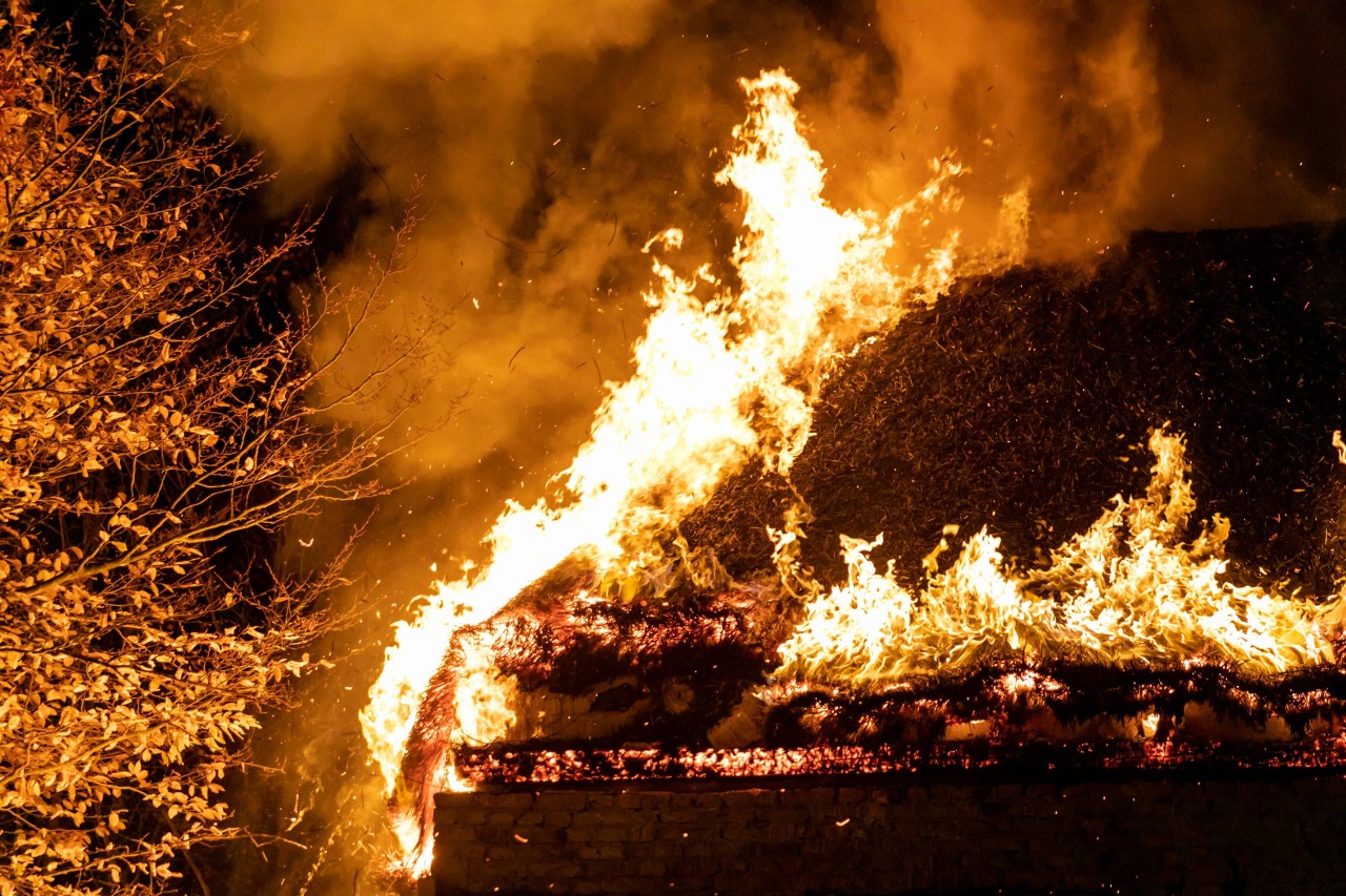 Schon wieder ein Brand auf Usedom (Symbolbild).