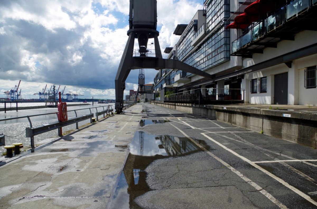 Wetter in Hamburg Sommer Regen Grau Nordsee Deutscher Wetterdienst