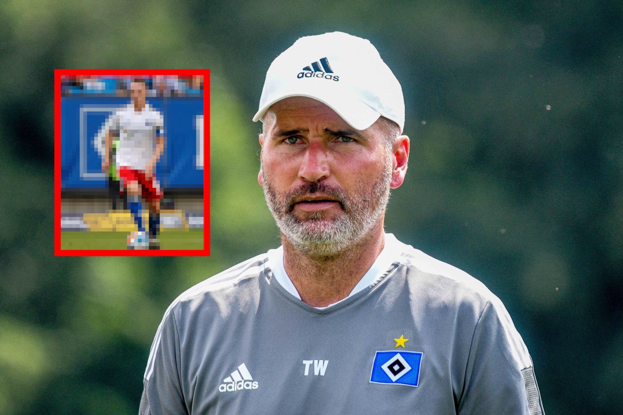 Tim Walter überrascht beim Hamburger SV mit der Kapitäns-Entscheidung.