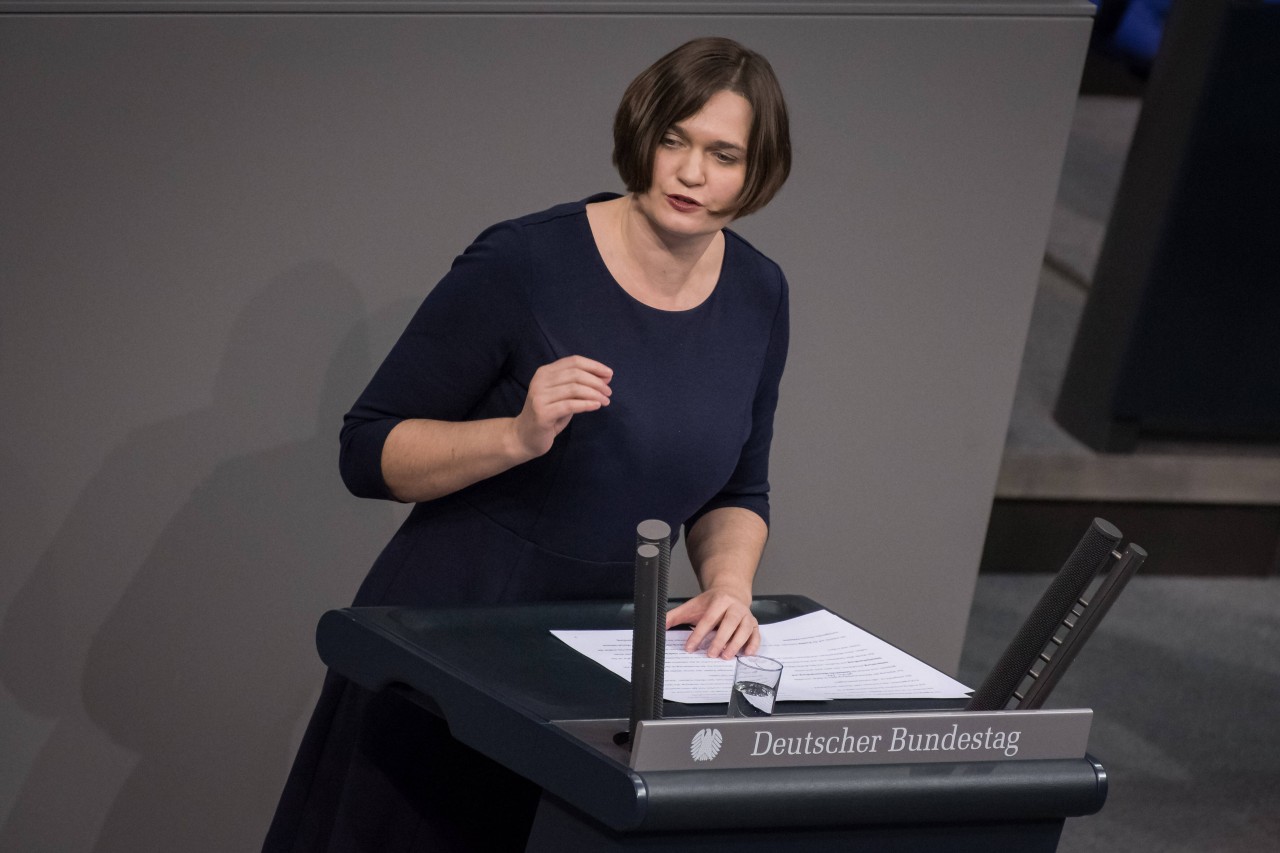 Grünen-Politikerin Claudia Müller im Bundestag. Den Neustart bei Aida und Co. würde sie gerne für nachhaltige Veränderungen nutzen.