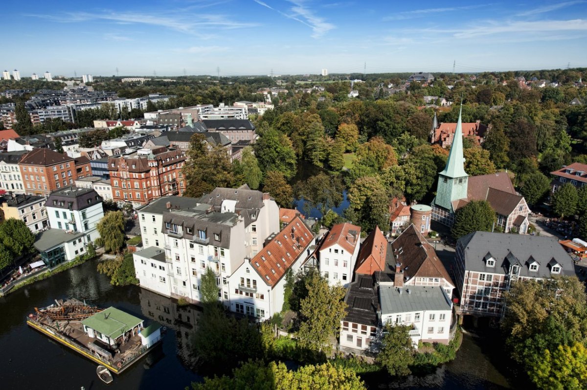 Bergedorf Hamburg Hafen Deich St. Pauli Petri Land Altengamme Marschlande.jpg