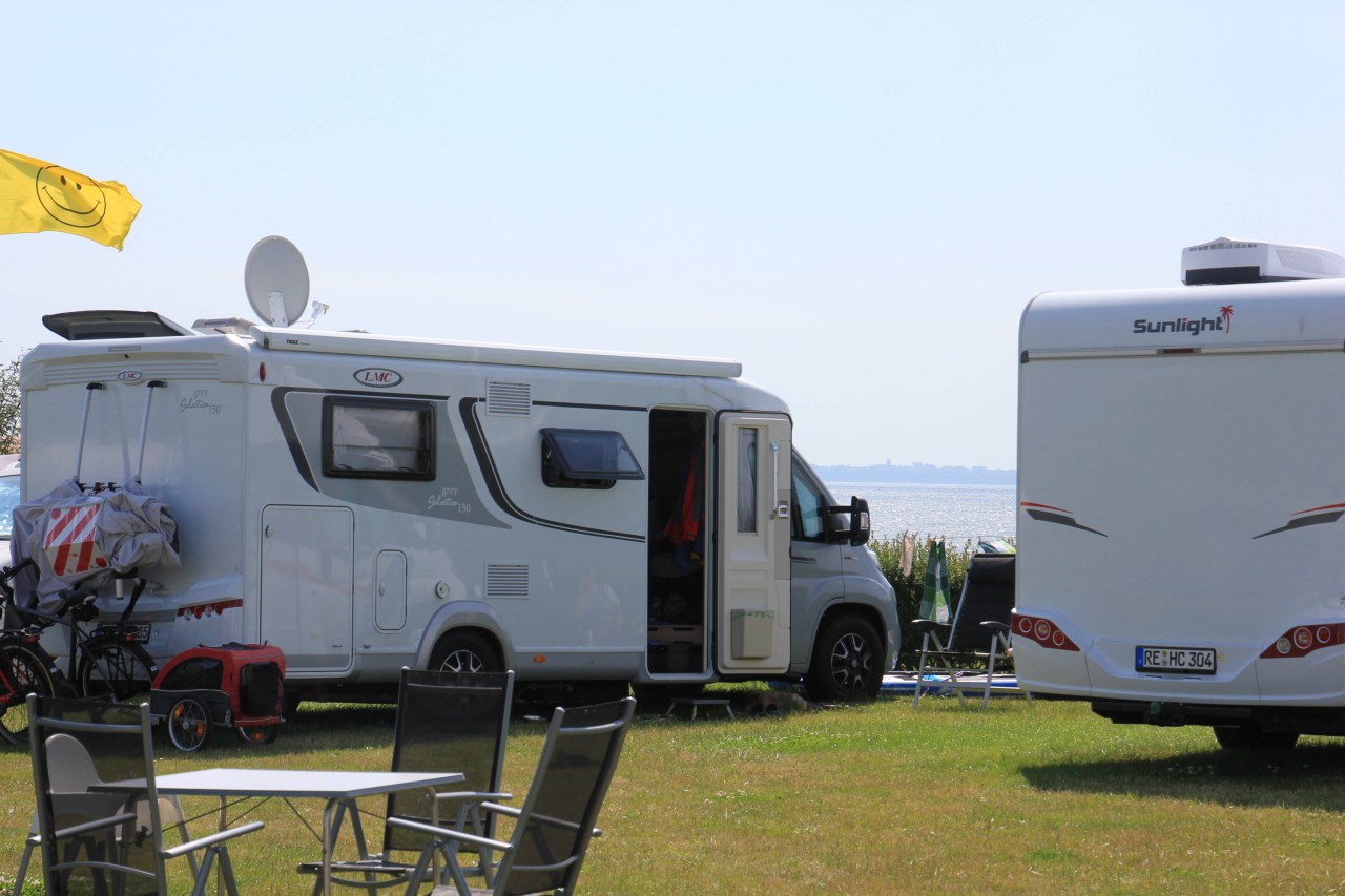 Camping mit Ostsee-Meerblick
