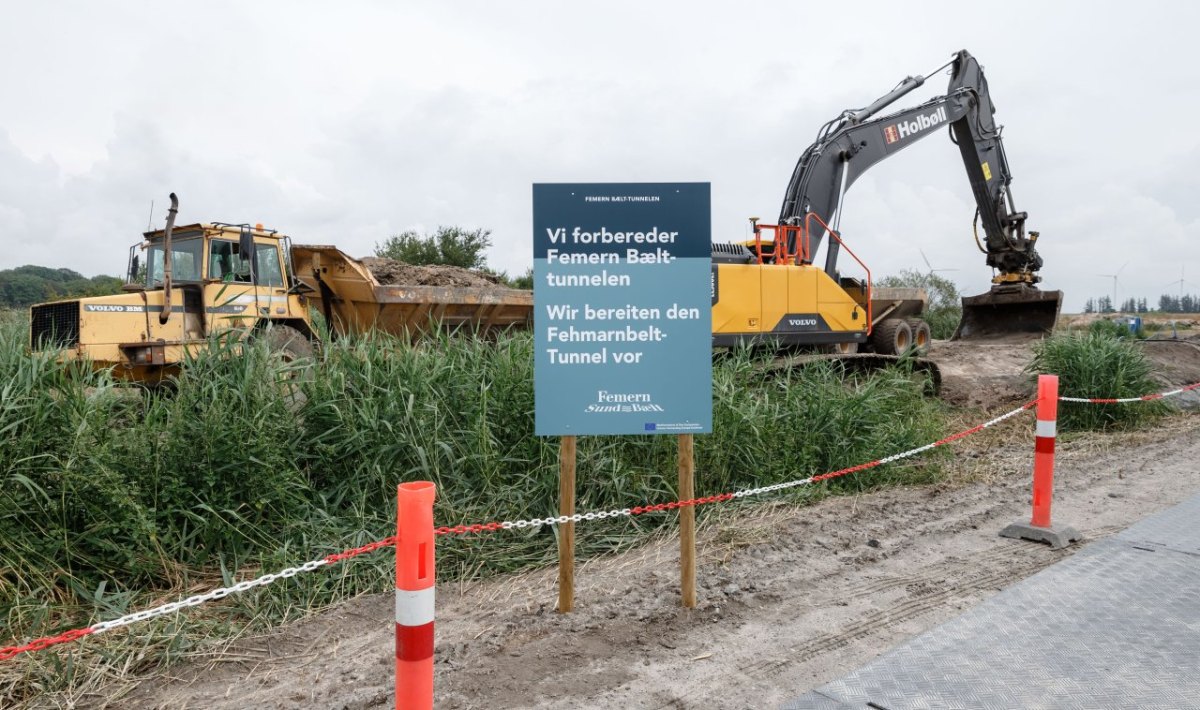 Fehmarn Fehmarnbelttunnel Fehmarnbeltquerung Tunnel Rødby