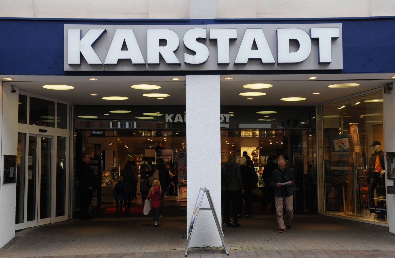 Karstadt in Flensburg im Jahr 2018 