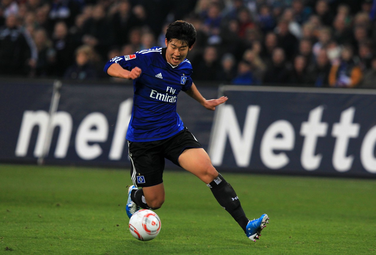 Heung-Min Son als Youngster beim Hamburger SV. Heute ist er ein Weltstar.