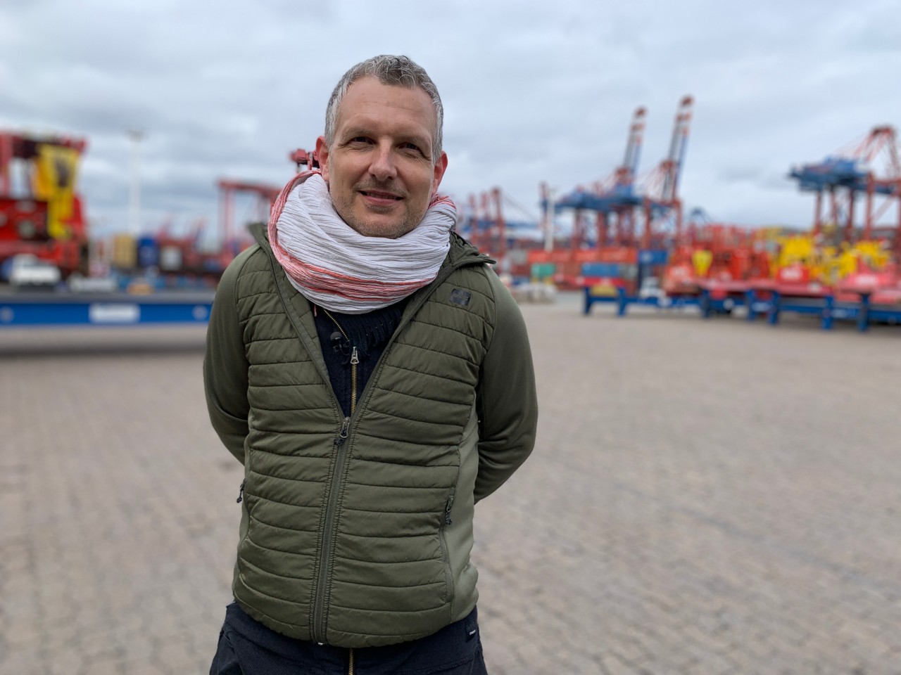 Axel Limberg engagiert sich in Hamburg als Pate von Geflüchteten 