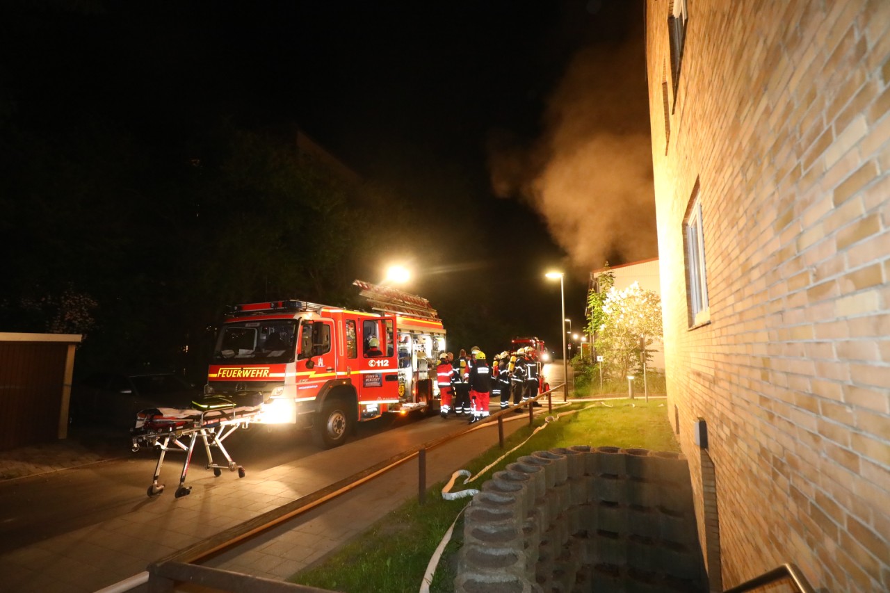 Rettungskräfte am Einsatzort