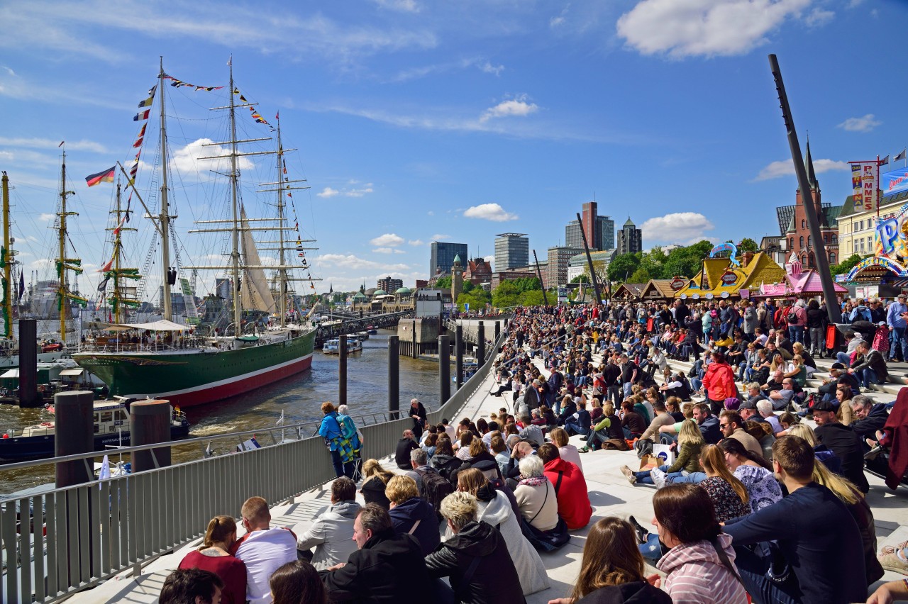 Musste in diesem Jahr ausfallen: Der Hafengeburtstag in Hamburg.