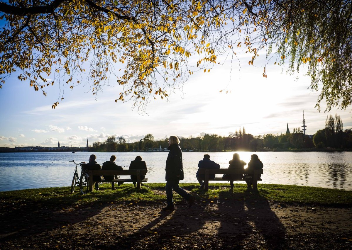 Hamburg Hansestadt Wetter Herbst Vorhersage Temperaturen Sonne Wolken