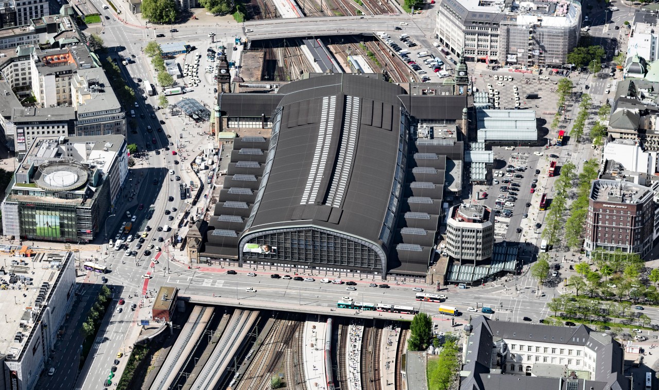 Der Hauptbahnhof in Hamburg ist auch ein Kriminalitäts-Hotspot.