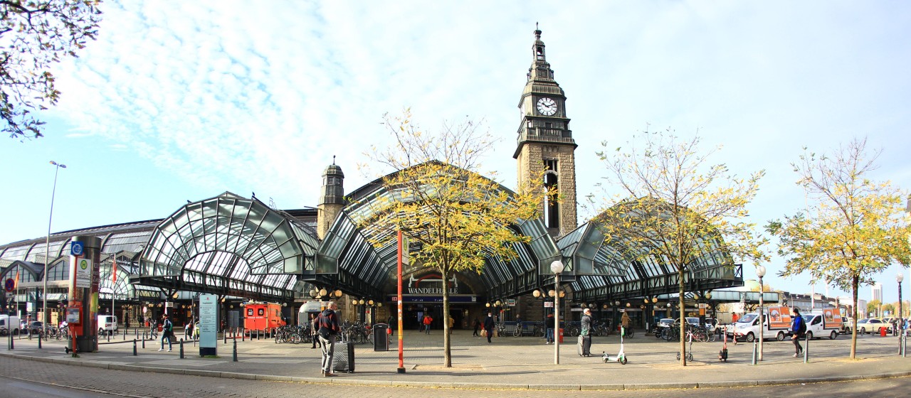 Der Hauptbahnhof in Hamburg fällt leider immer wieder negativ auf.