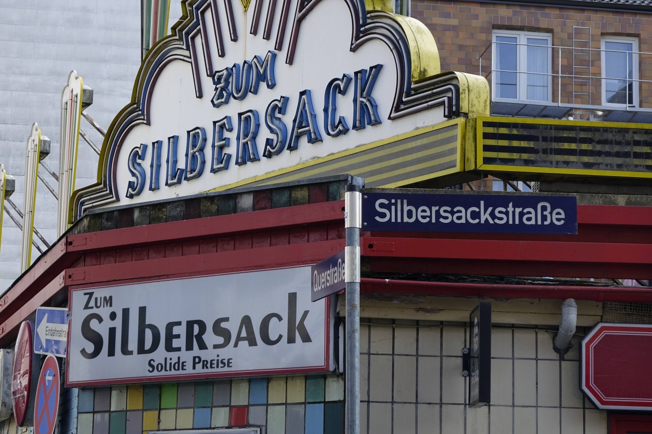 Kneipe zum Silbersack auf St. Pauli in Hamburg.