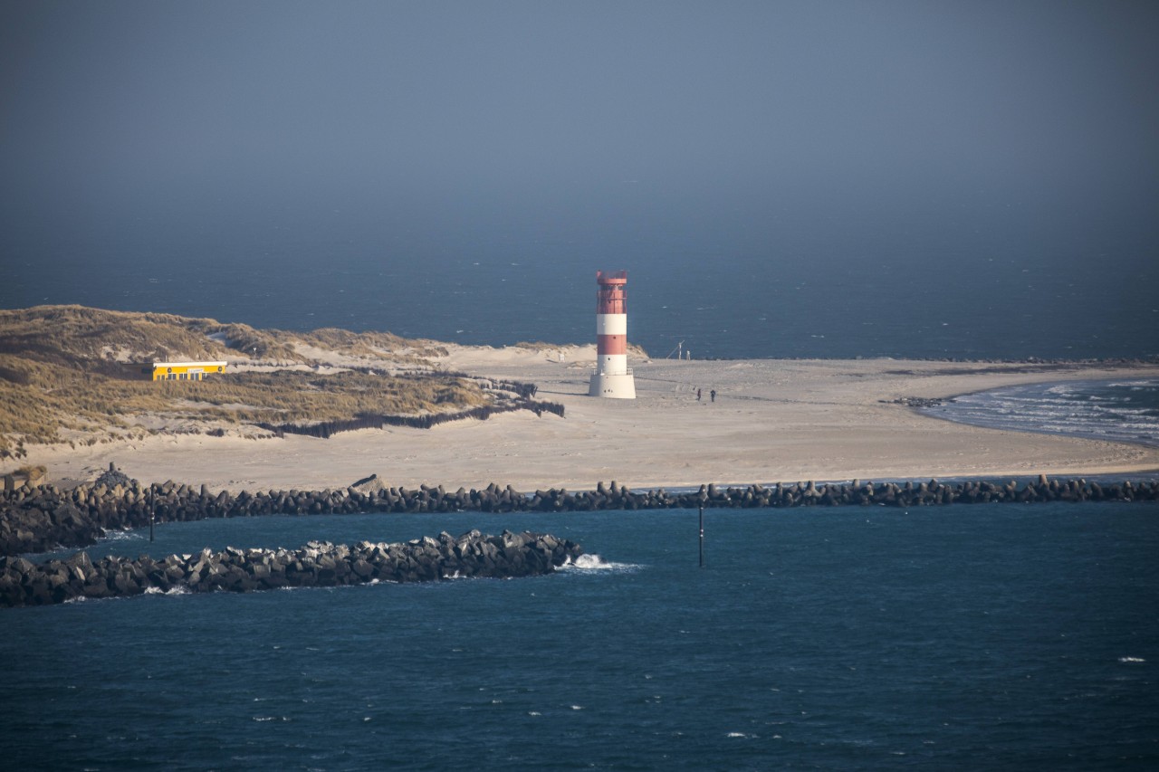 Die Nebeninsel von Helgoland: Düne in der Nordsee.