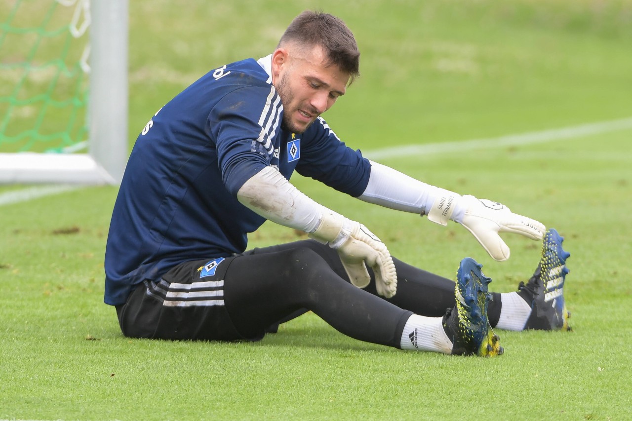 Kann sich Daniel Heuer-Fernandes im Tor beim Hamburger SV bewehren?