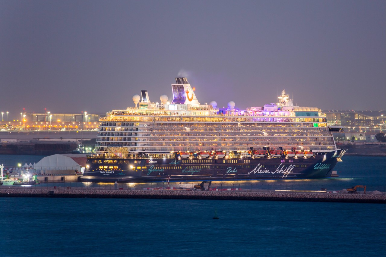 Mit dieser „Mein Schiff“ darf der Gewinner nach Griechenland reisen. 