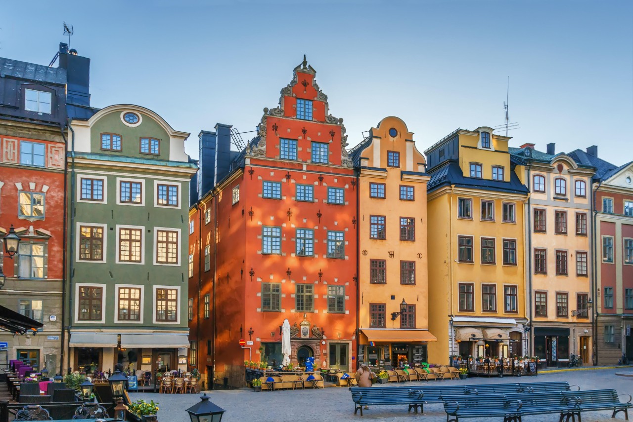 Die Altstadt von Stockholm, auf schwedisch „Gamla Stan“.