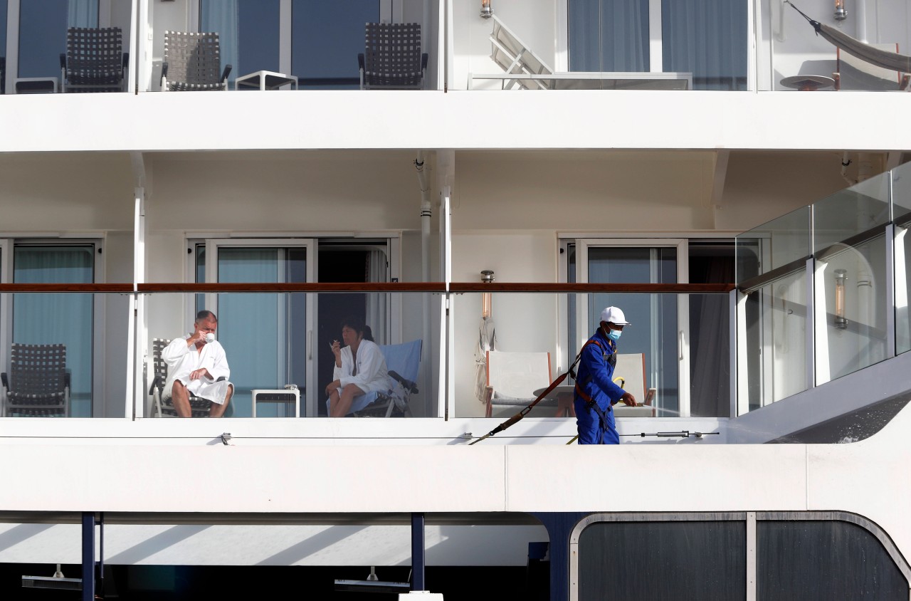 An Bord der „Mein Schiff 2“ mussten alle Passagiere zum Corona-Test (Symbolfoto).