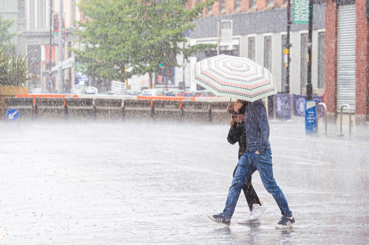 Auf Norderney sorgt ein Tourist mit Regenschirm für viel Aufruhr (Symbolfoto).