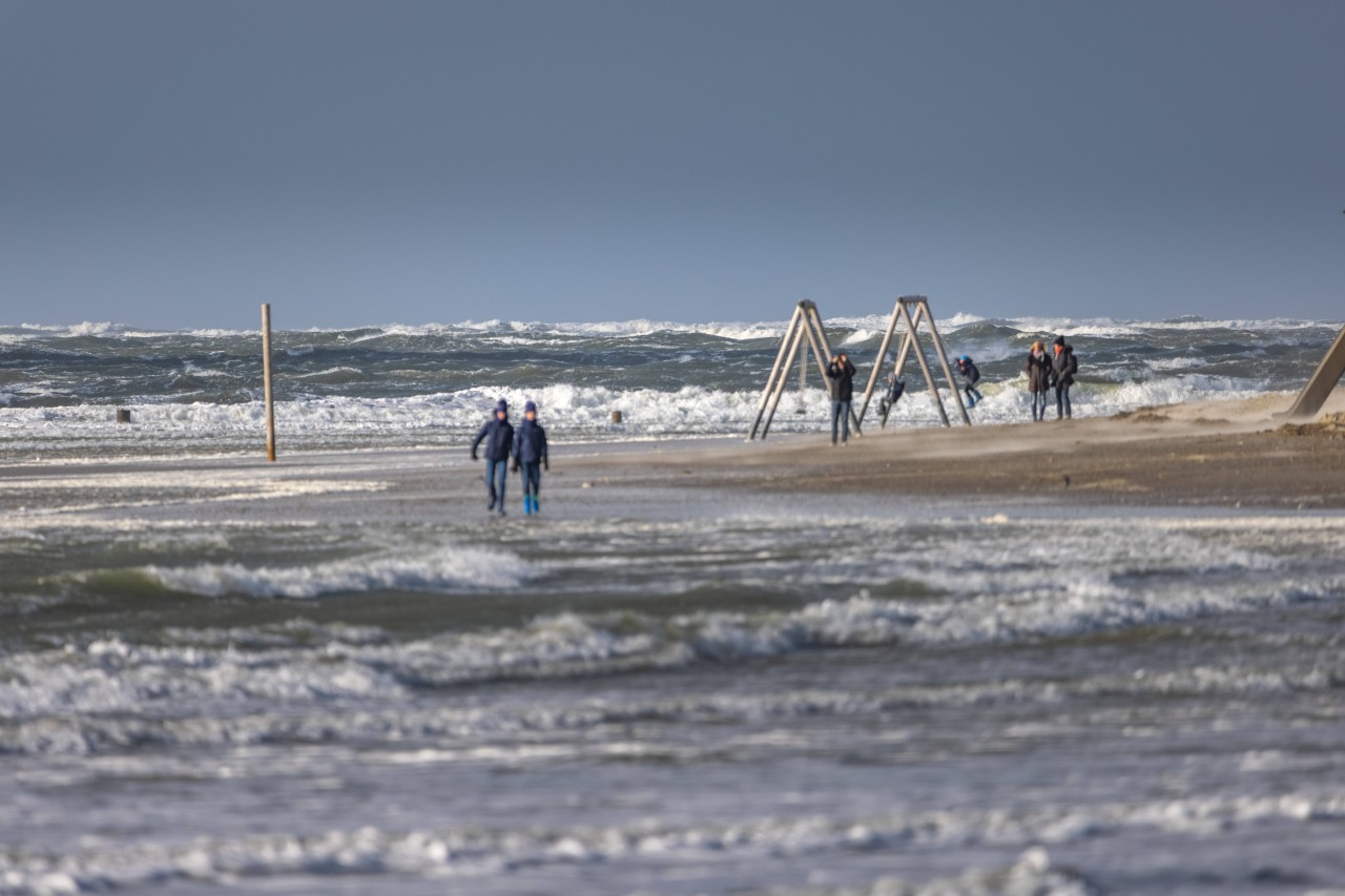 An der Nordsee wird es am Mittwoch ungemütlich. 