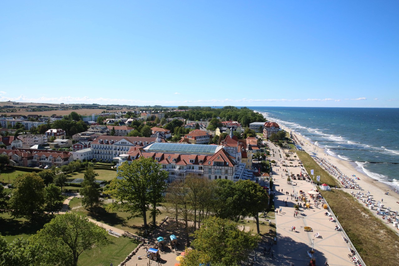 In einem Ranking belegt dieser Küsten-Platz in Kühlungsborn an der Ostsee nicht nur in Deutschland den ersten Platz.