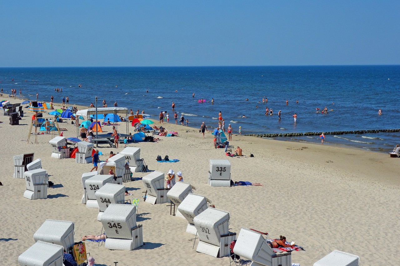 Bei diesem Anblick an einem Ostsee-Strand staunten die Menschen nicht schlecht (Symbolbild). 