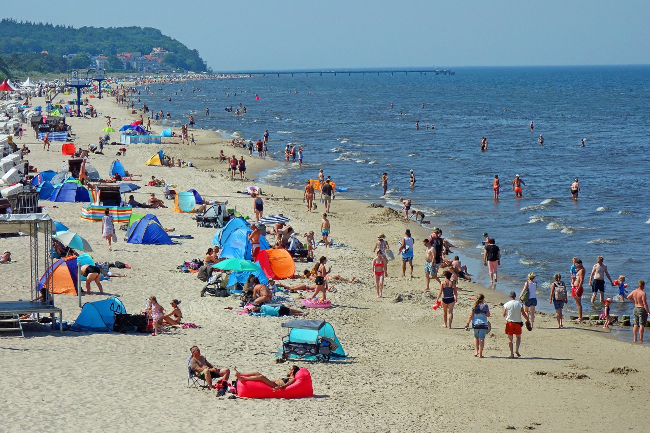 An einem Ostsee-Strand wurden die Menschen ziemlich überrascht (Symbolfoto).