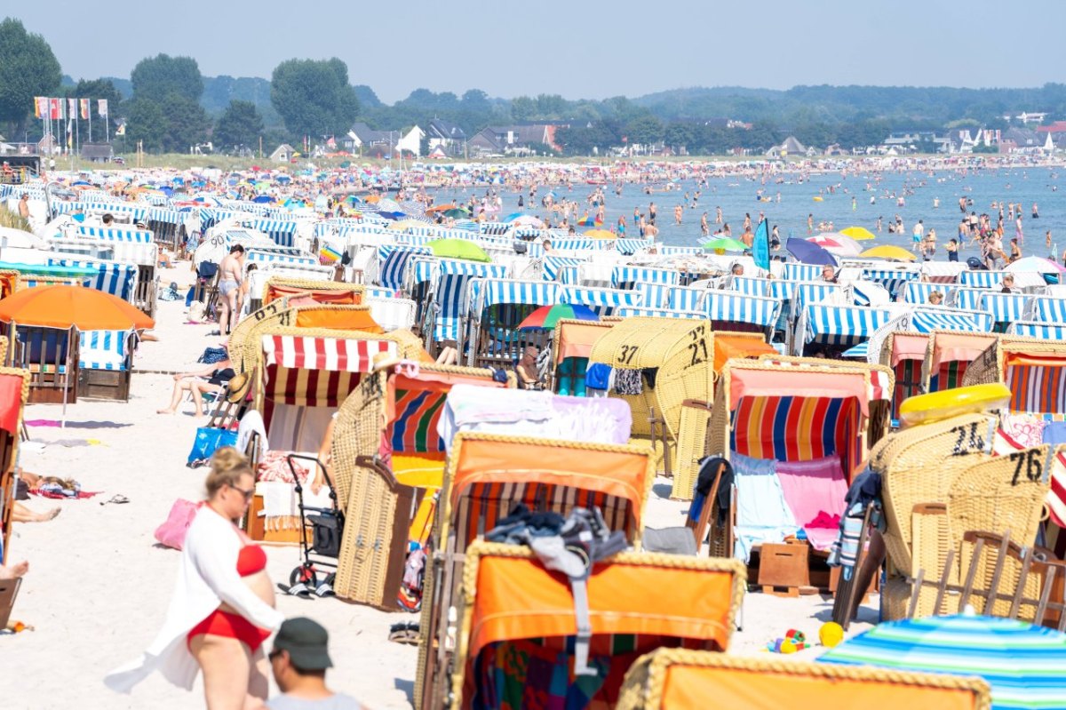 Ostsee Strandampel Strand-Ticker Lübecker Bucht Kellenhusen Scharbeutz Heiligenhafen Nordsee Spätsommer