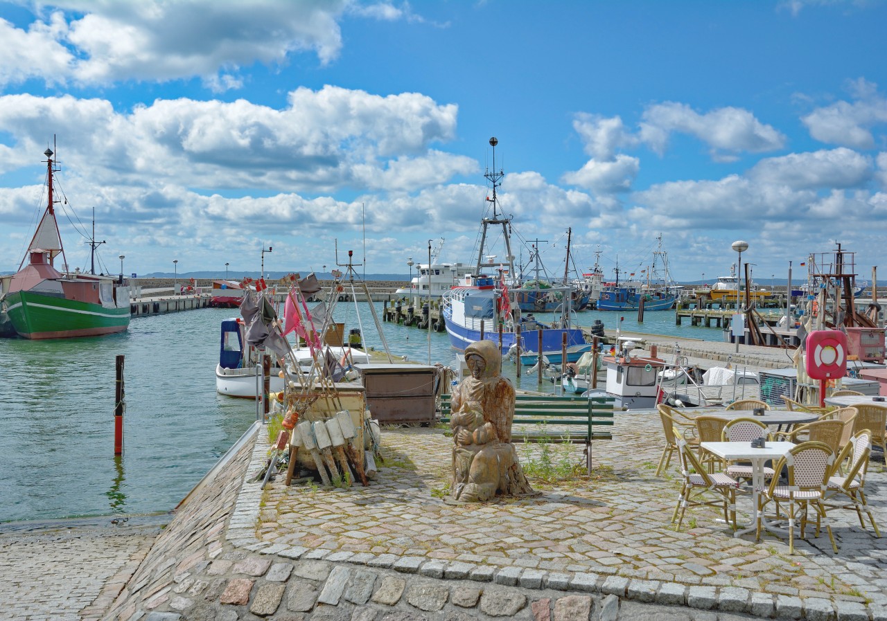 Hafen auf Rügen.