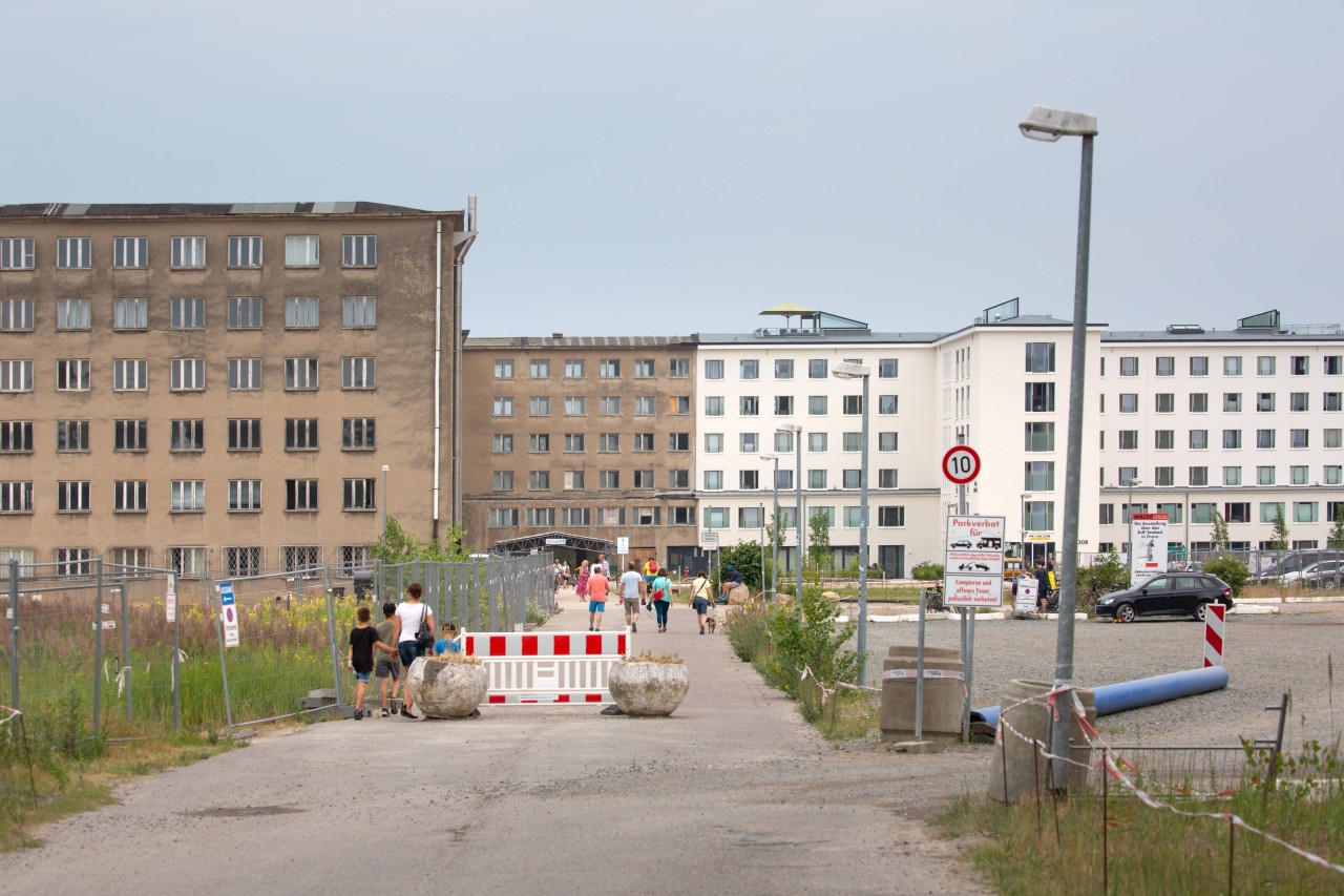 Rügen: Übergang von saniert zu unsaniert im Sommer 2021.