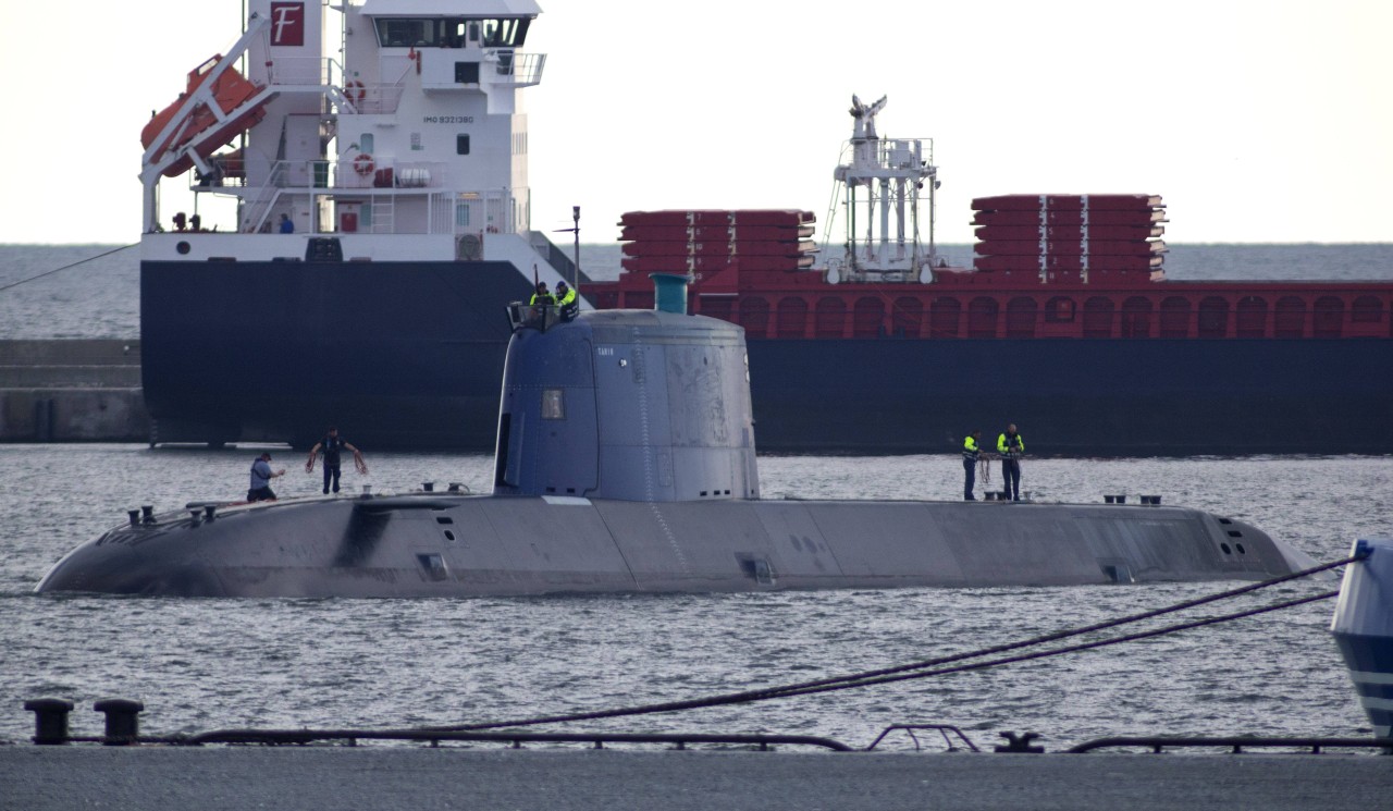 Im Jahr 2013 wurde das israelisches U-Boot „Tanin“ vor Rügen erprobt.