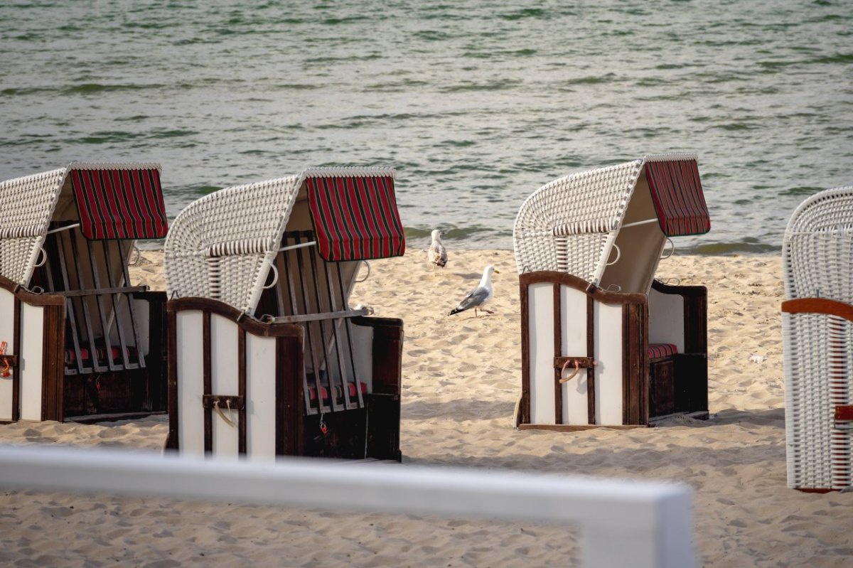 Rügen Urlaub Strandkorb aufgebrochen Ostsee Diebstahl Baabe Strand Meer Facebook