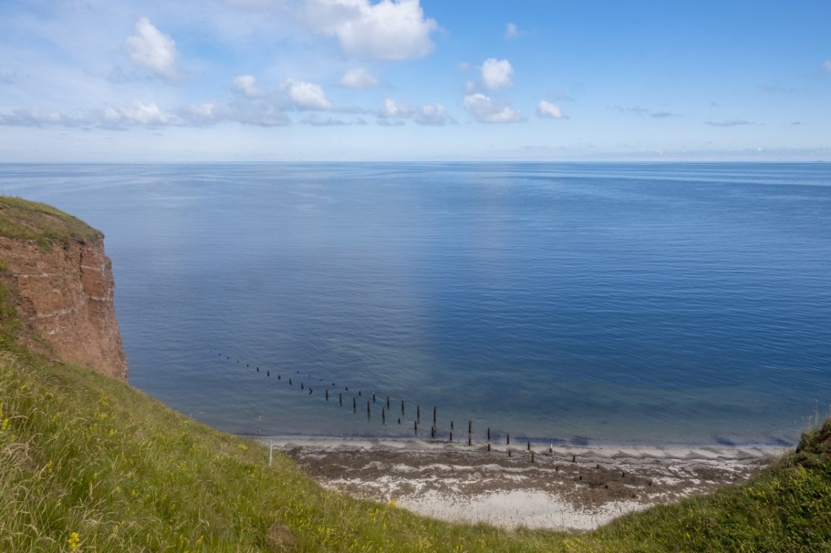 Strand Helgoland Glückssteine