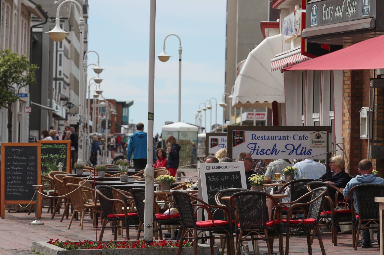 Gastronomie in Corona-Zeiten auf der Nordsee-Insel Sylt.