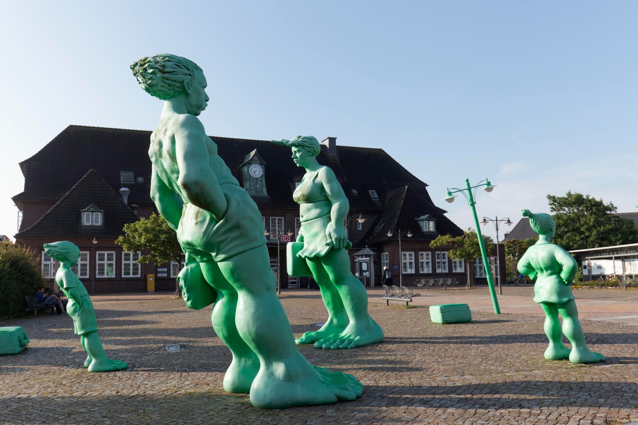 Der „Schandfleck“ der Insel befindet sich in der Nähe des Bahnhofes. 