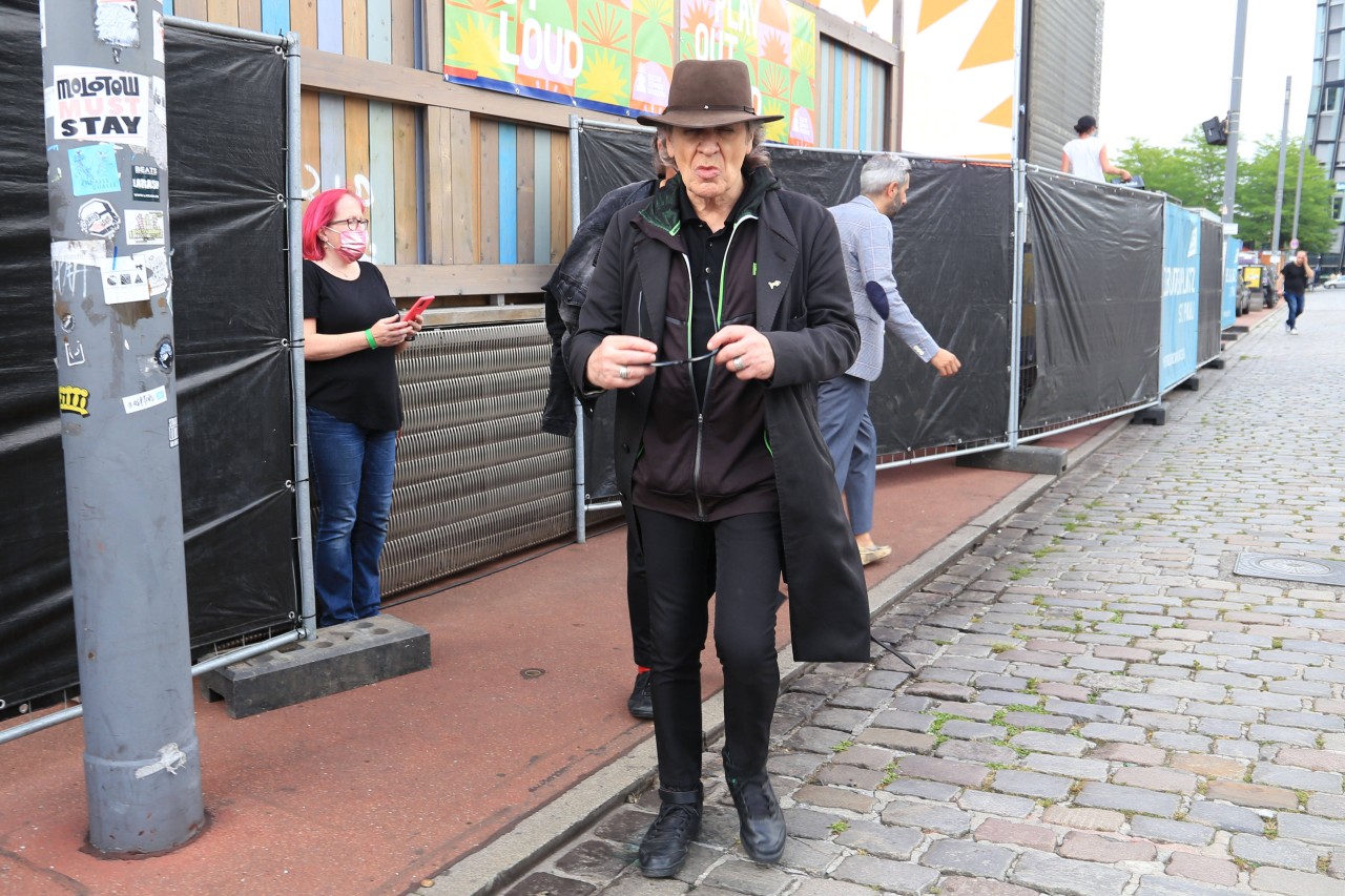 Udo Lindenberg in Hamburg. Udo Lindenberg in Hamburg.