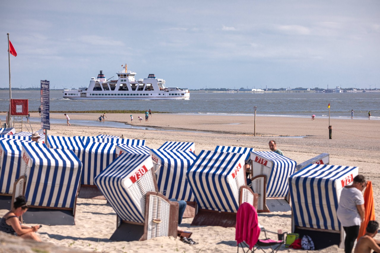 Der Strand von Norderney im Sommer 2020