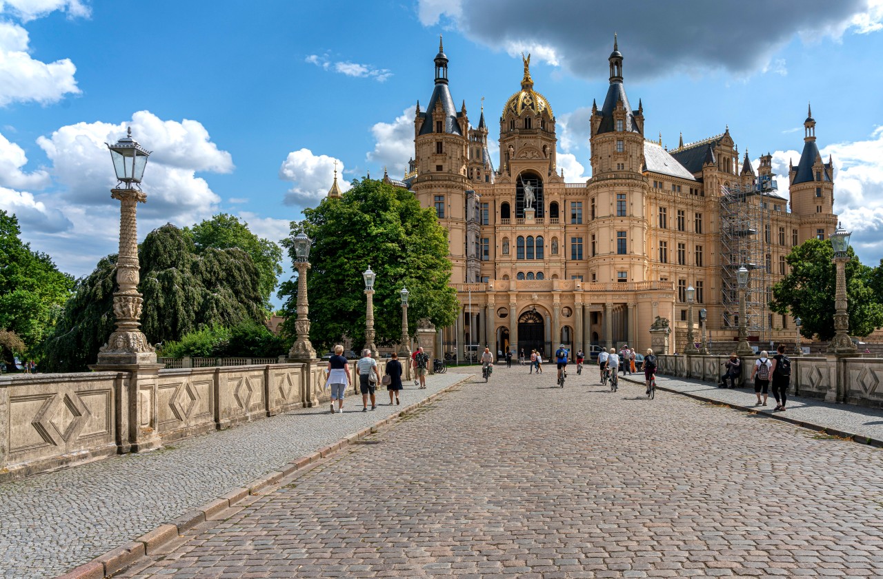 Das Schloss von Schwerin.