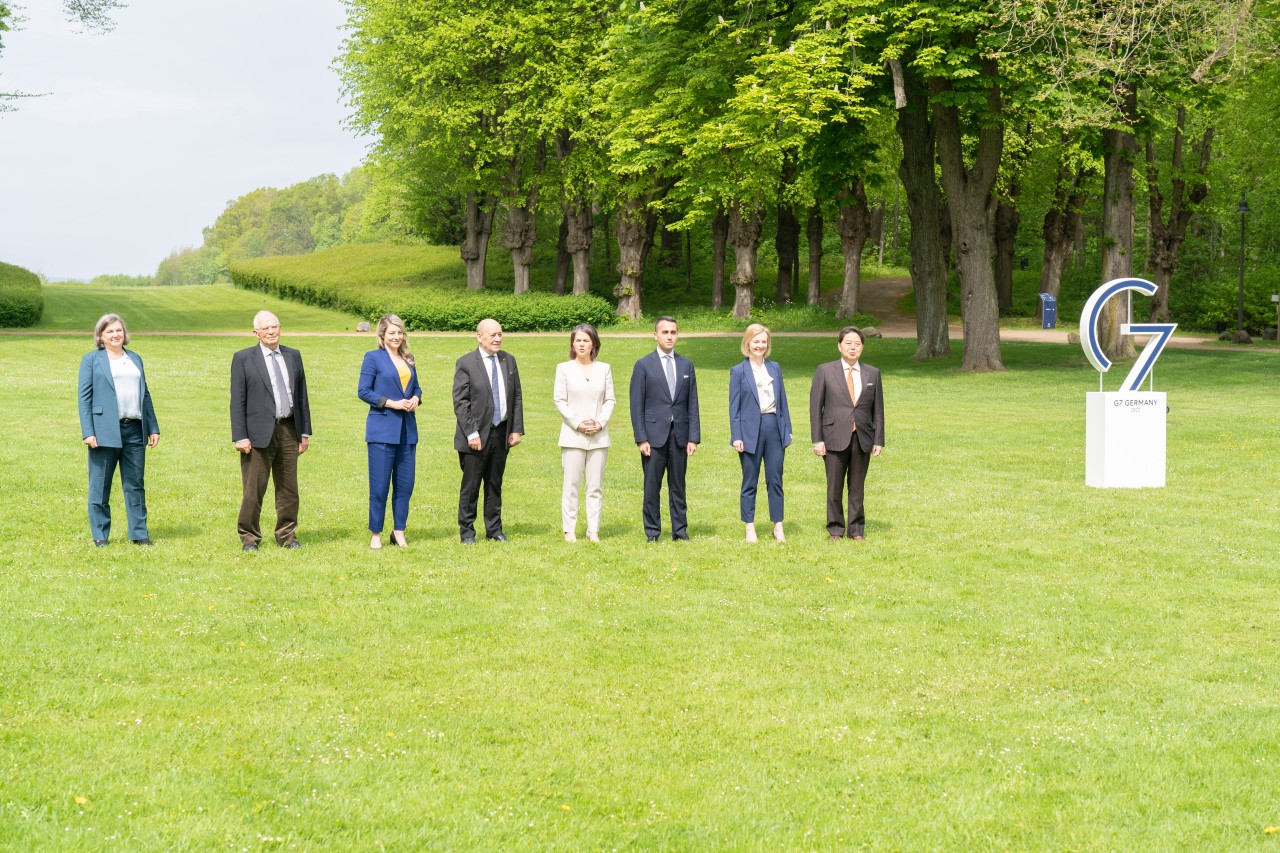 Das G7 Treffen der Außenminister findet aktuell in Wangels an der Ostsee statt. Ein Camping-Platz befindet sich ganz in der Nähe. 