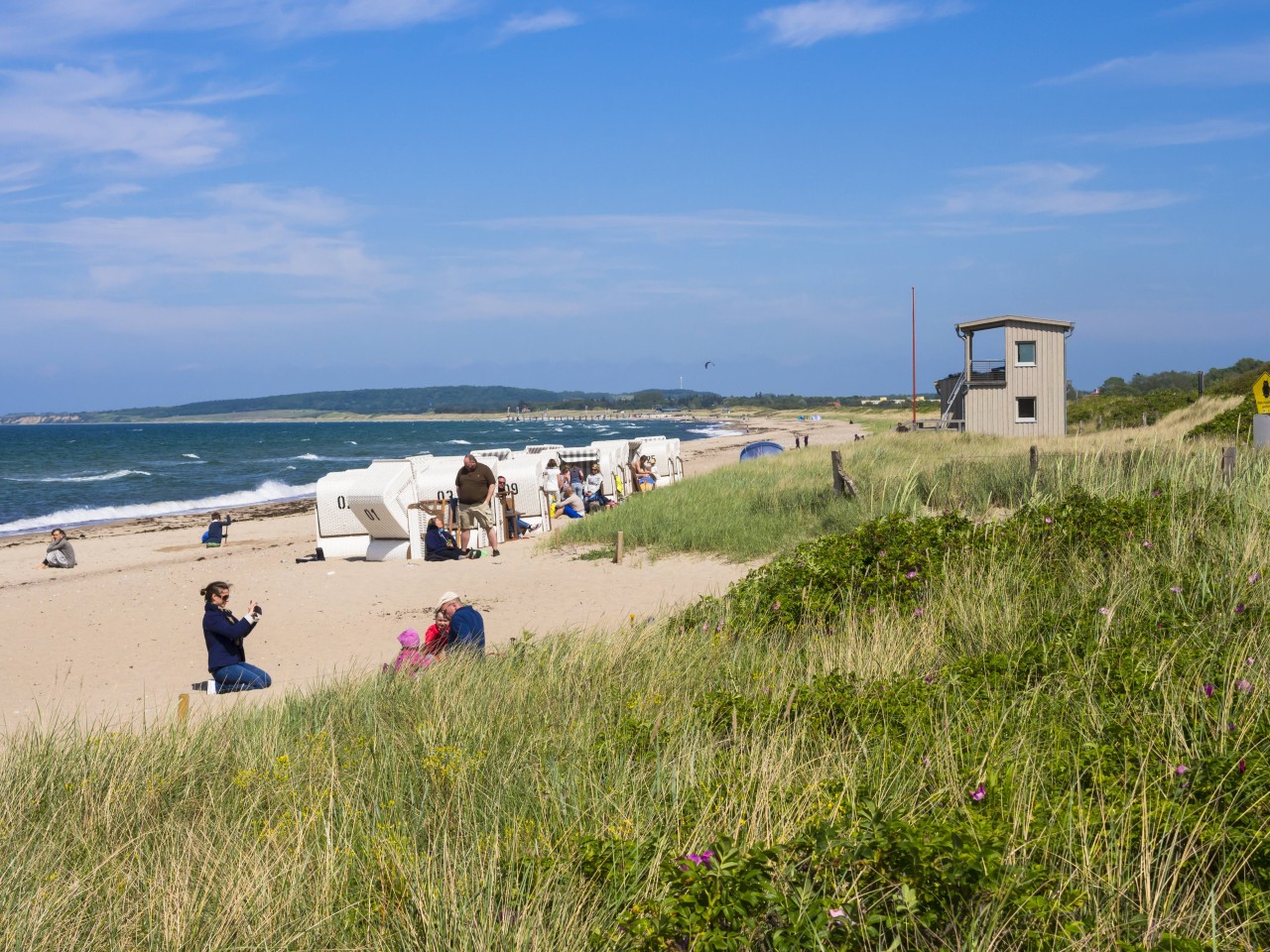 Ostsee-Strand in Wangels.