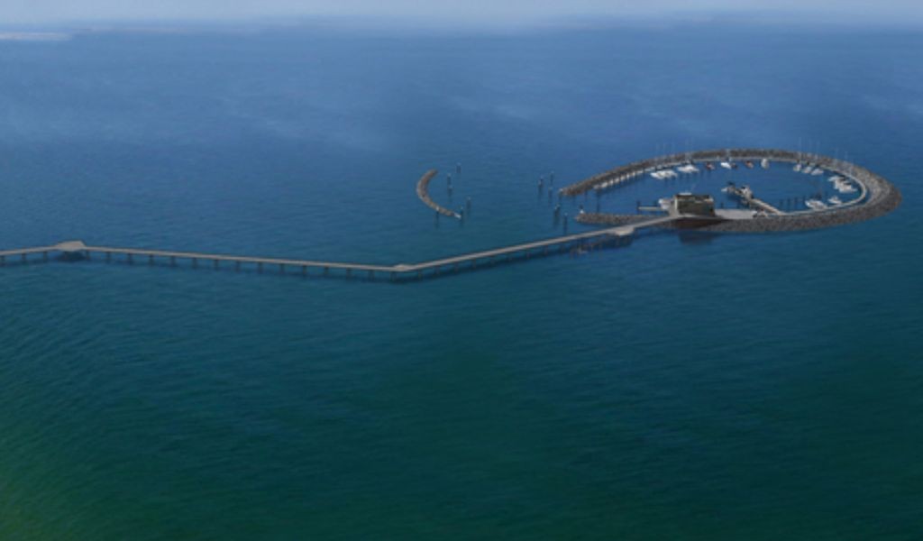 So soll die neue Brücke in der Ostsee aussehen