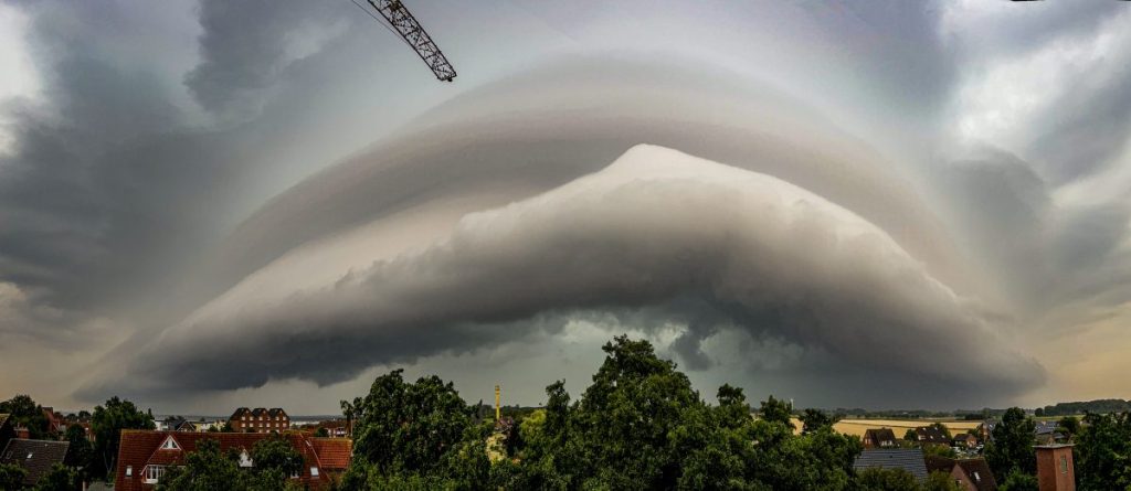 Shelfcloud Nordsee