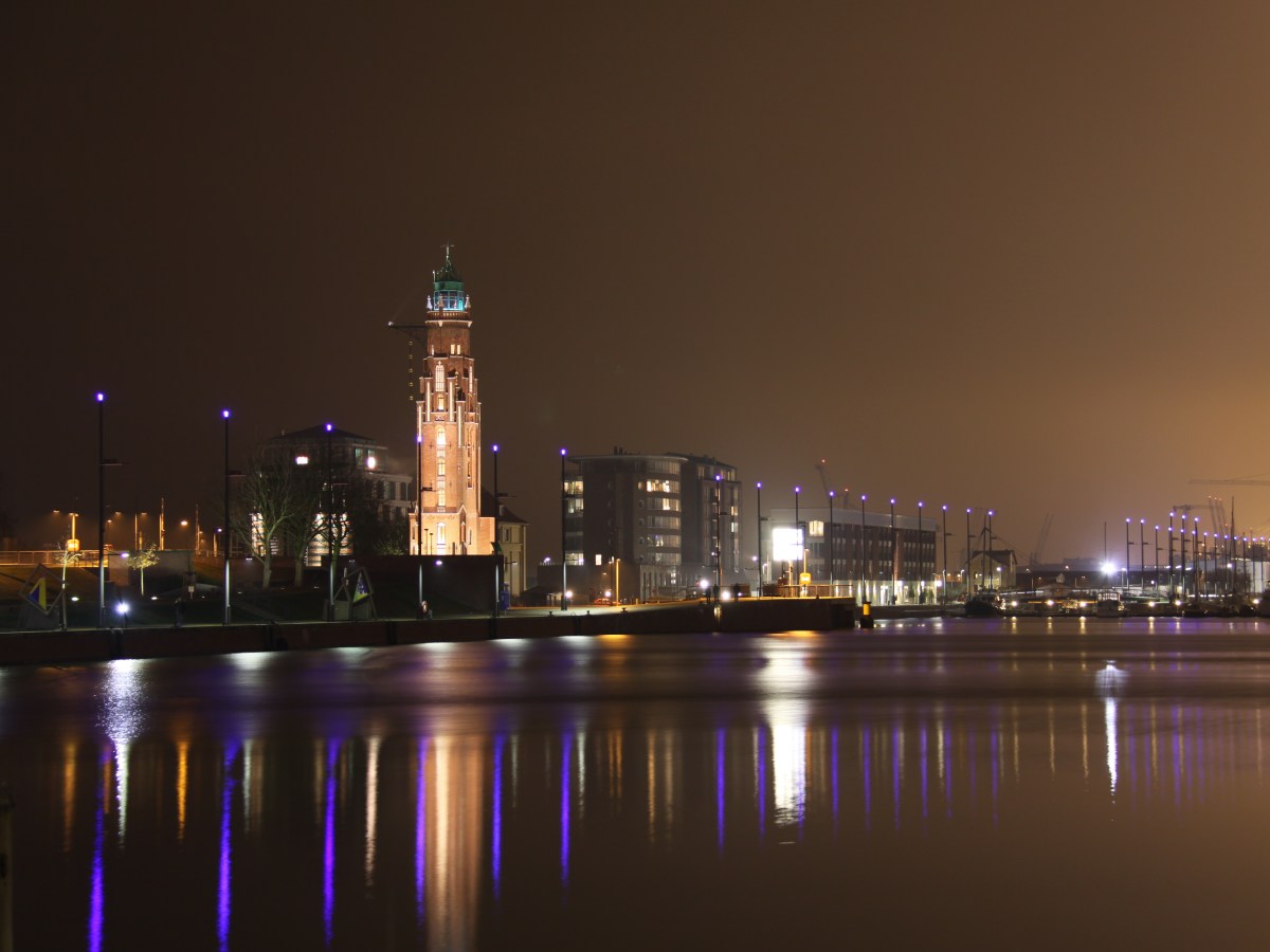 Bremen bei Nacht