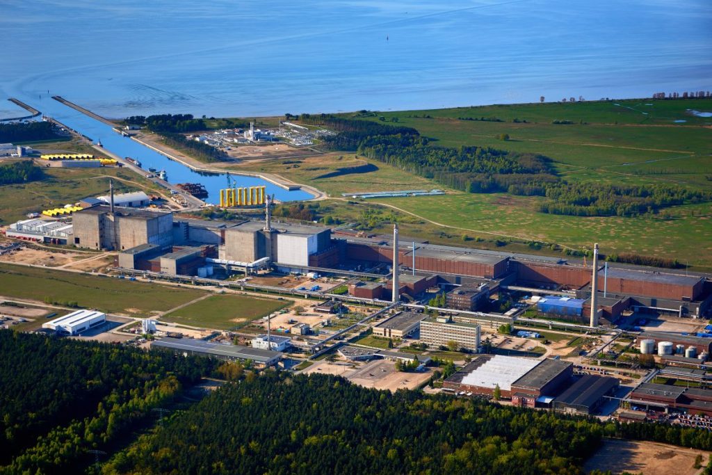 Das stillgelegte Atomkraftwerk Greifswald