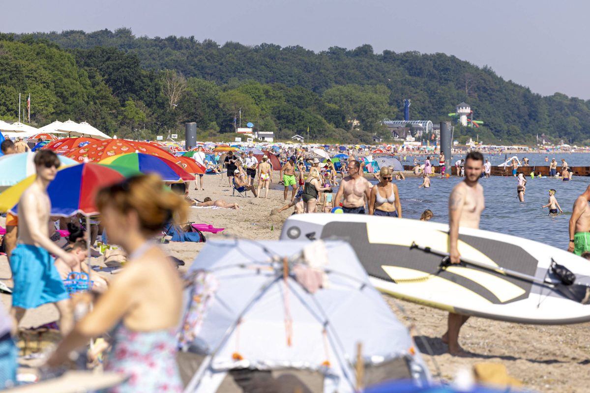 Viel los in Timmendorfer Strand