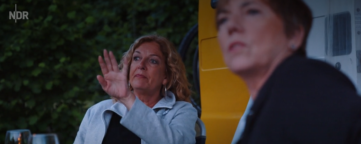Bettina Tietjen campt mit Margot Käßmann
