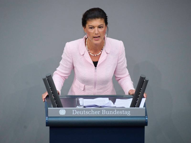 Sahra Wagenknecht Bundestag