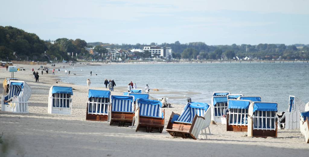 Nicht viel los an der Ostsee