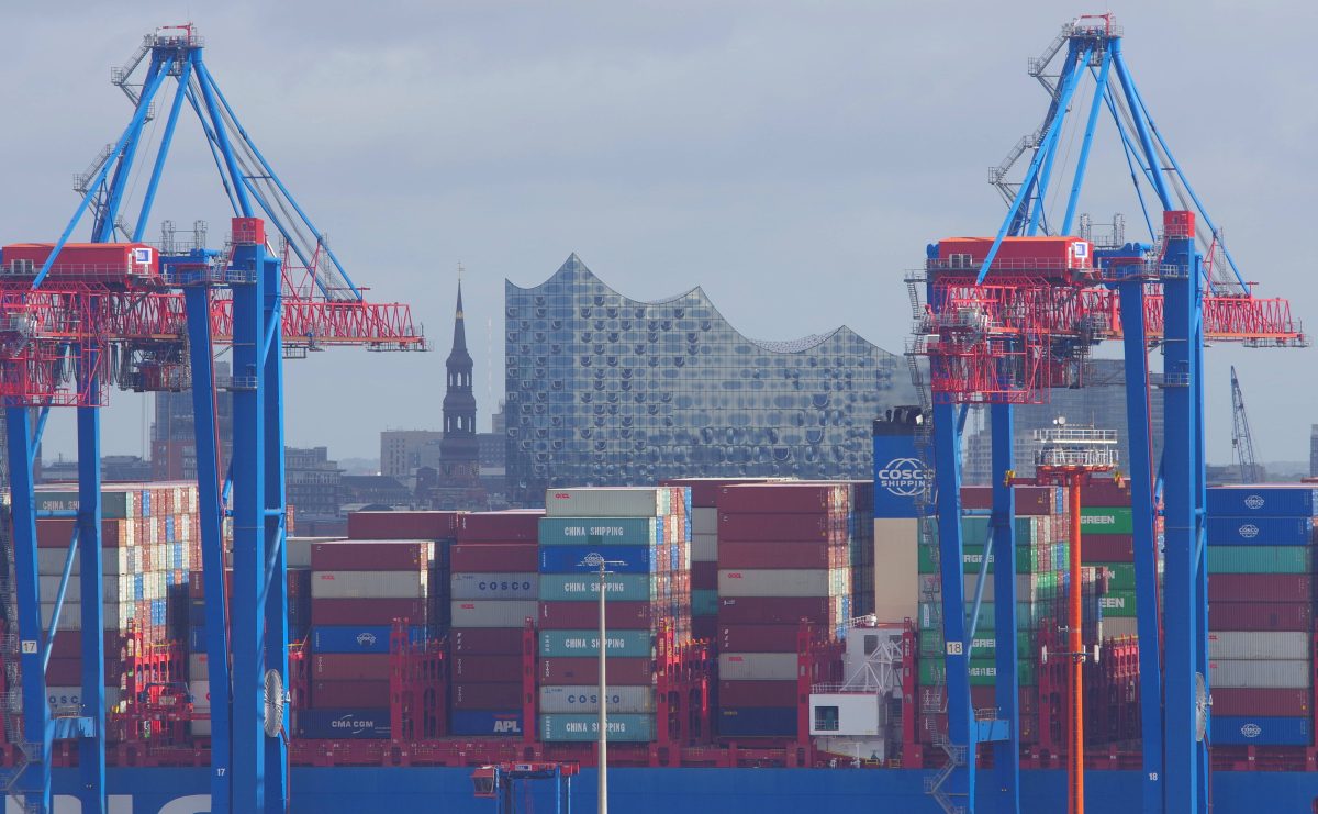 Imposant: der Hamburger Hafen