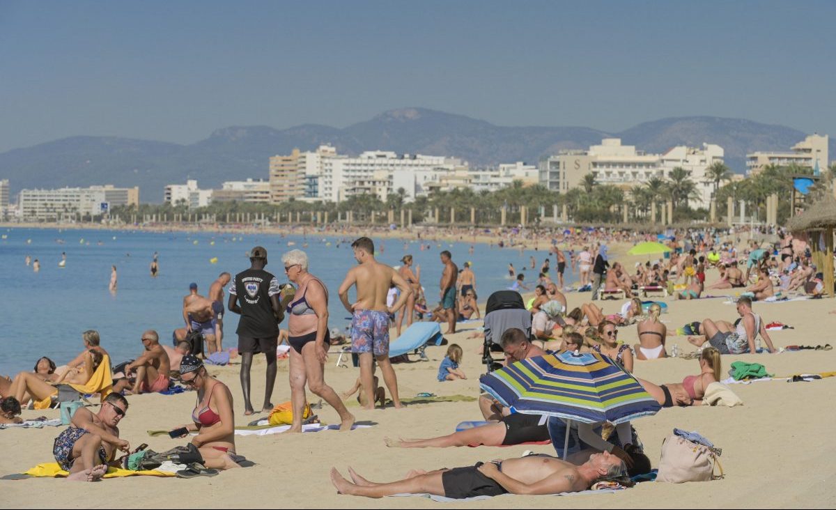 Mallorca Strand Besucher